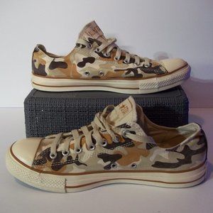 Converse All Star - Brown Camo - Men's 11 - Gently Worn